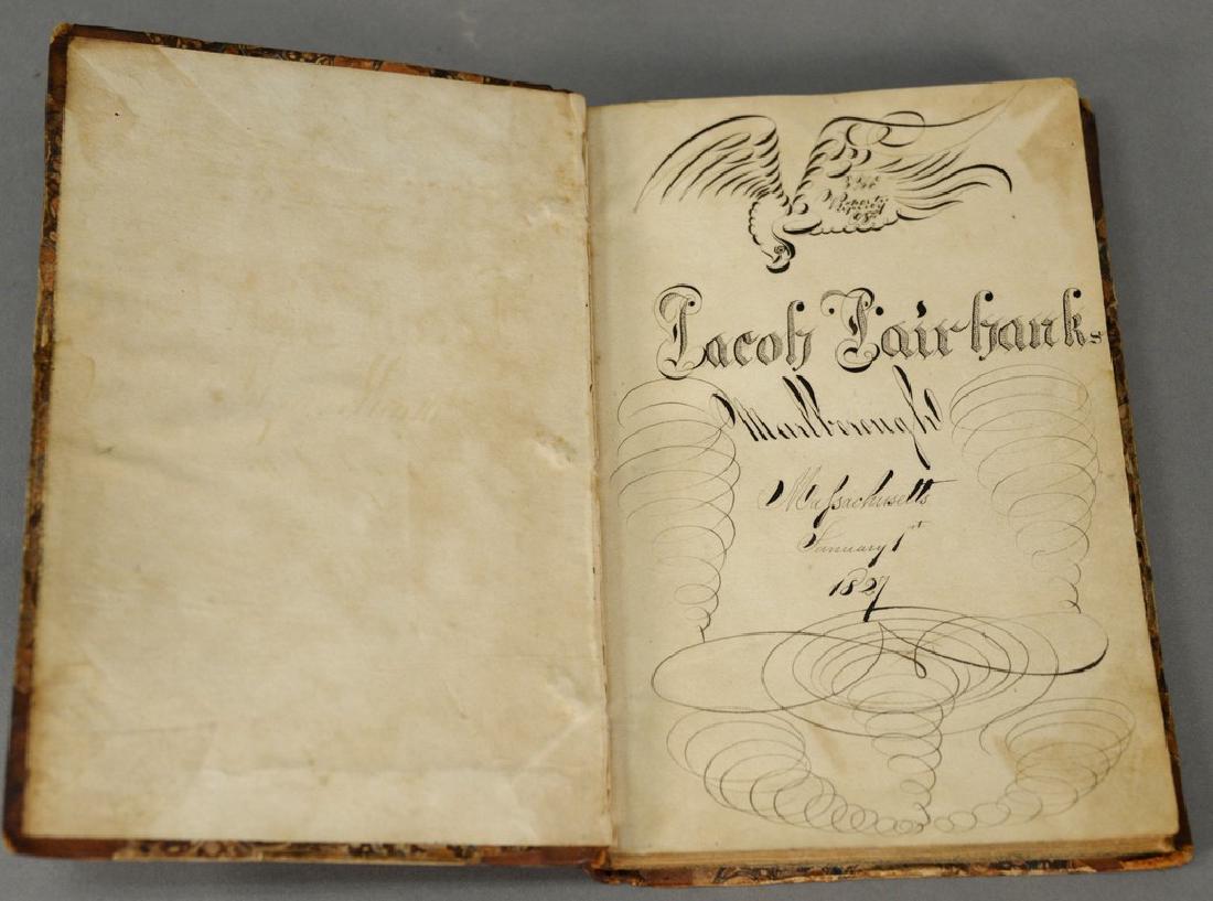 Jacob Fairbank poetry book, Marlborough Mass 1827 with (1 of 6)