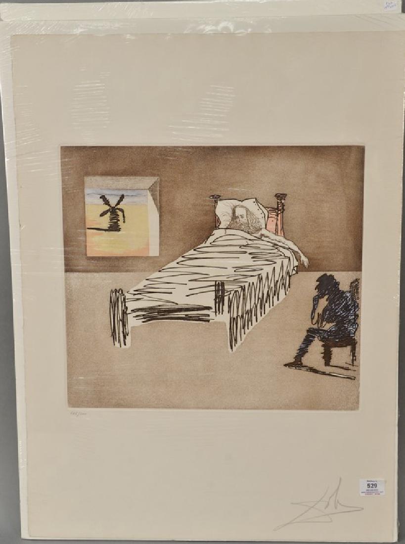 Salvador Dali (1904-1989)  etching on arches  Le Legacy (1 of 4)