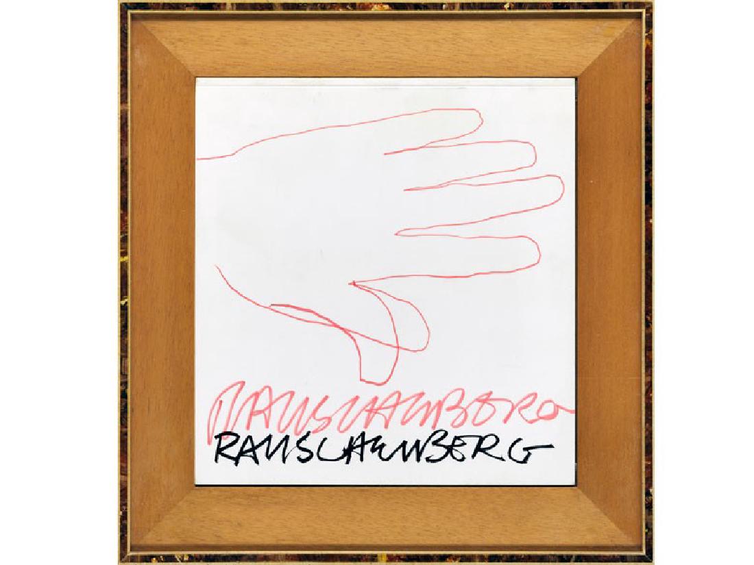 Robert Rauschenberg,  1925 Port Arthur â€“ 2008 (1 of 1)