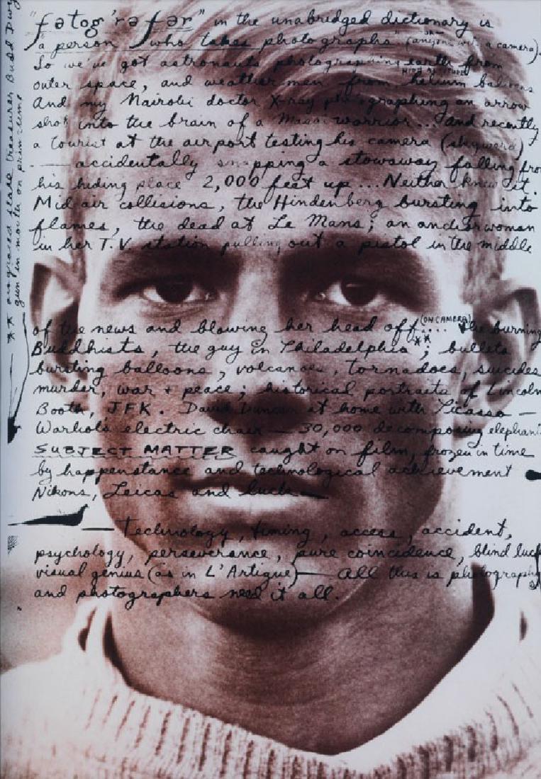 Peter Beard, geb. 1938, nach: OHNE TITEL Offset-Lithografie. SichtmaÃŸ: 83 x 58,3 cm. Unsigniert, unnummeriert. Hinter Glas gerahmt. Gerahmt beschrieben. (1090594) (12)