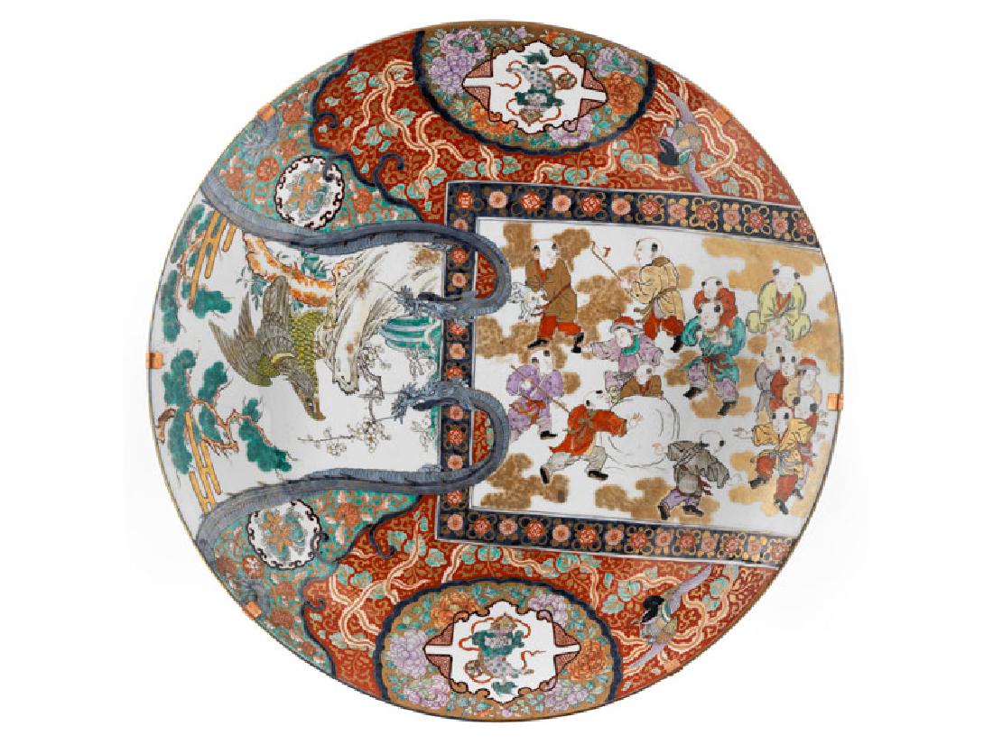 Sehr große Imari-Porzellanplatte (1 of 1)