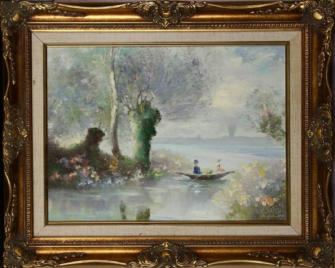 Oil on Canvas of Landscape (1 of 3)