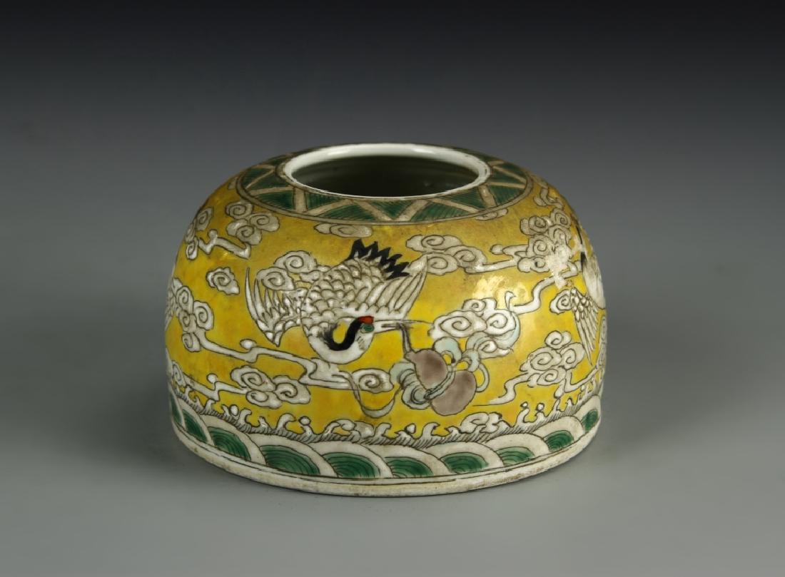 Chinese Famille Rose Brush Pot (1 of 7)