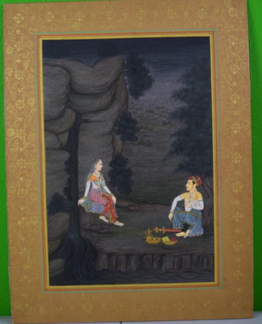 Indian Rajasthani Miniature Painting (1 of 3)