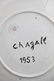 Chagall Madoura Ceramic Plate - 4