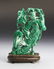 CHINESE CARVED MALACHITE OF A BEAUTY - 2