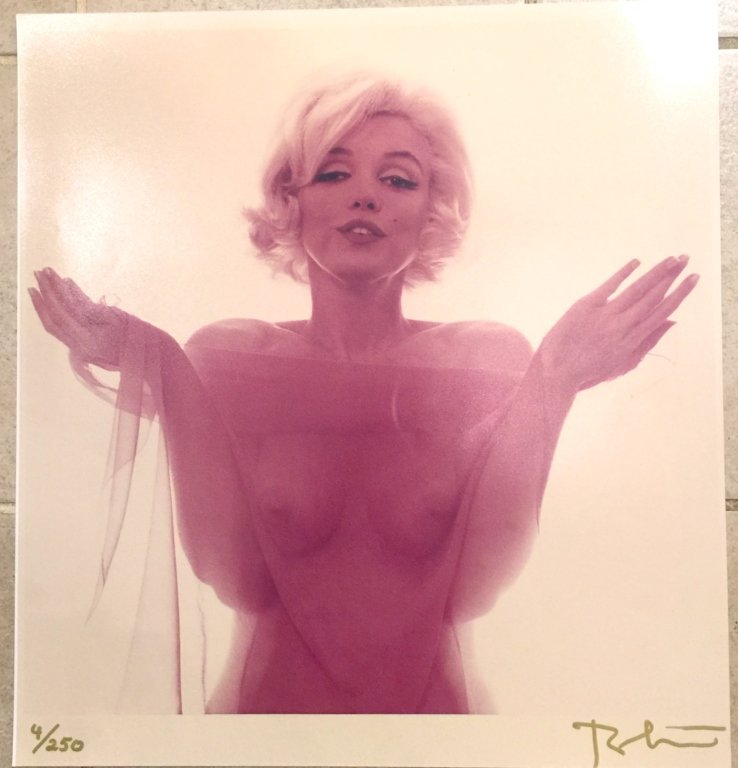 BERT STERN "MARILYN MONROE" PHOTOGRAPH (1 of 1)
