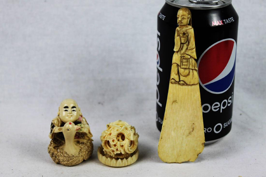 Antique Hand Carved Figures (1 of 10)