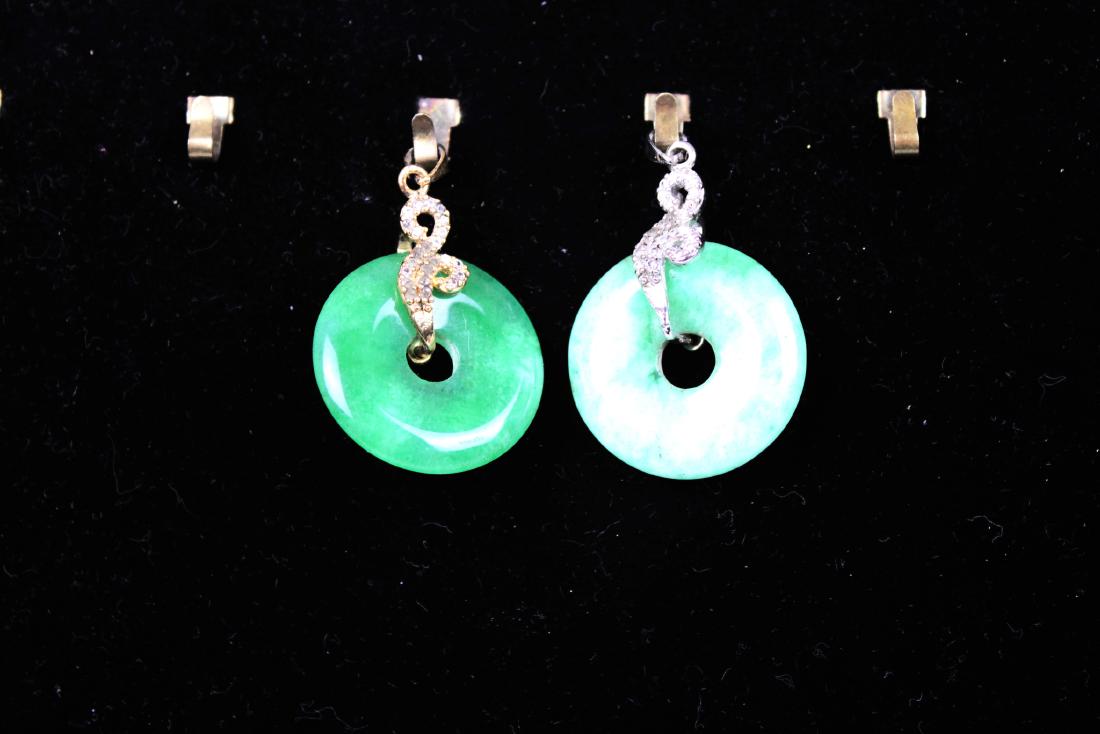 Two Chinese Jade Necklace Pendant (1 of 1)