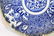 Antique Chinese Blue & White Plate - 6
