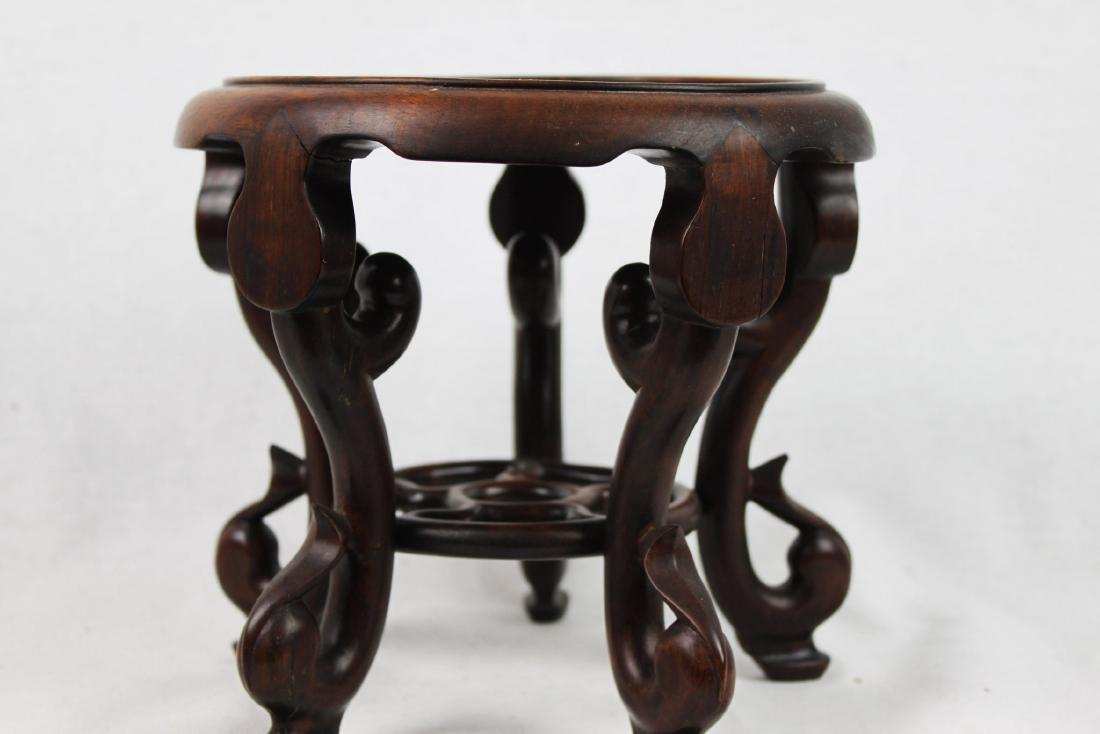 Chinese Hand Carved Wood Stand (1 of 10)