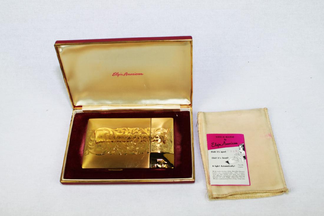 Elgin American Cigarette Case with Lighter (1 of 6)