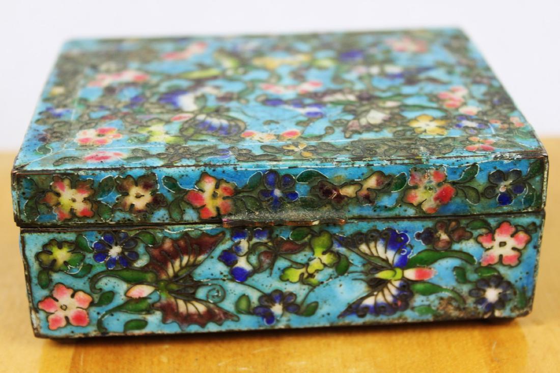 Antique Chinese Cloisonne Box (1 of 11)