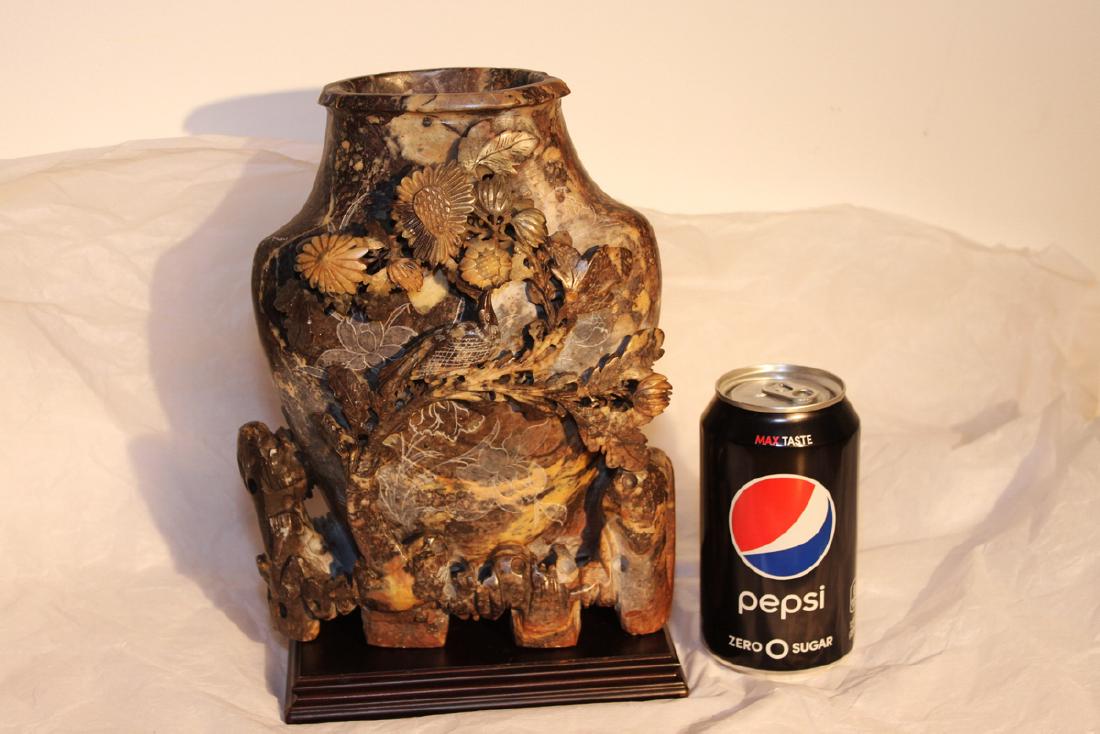 Hand Carved Stone Vase (1 of 8)