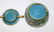 Small Chinese Wucai Cloisonne Bowl with Cover - 6