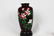 Japanese Cloisonne Enamel Vase with Wood Base - 2