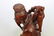 Hand Carved Hard Wood Statue. - 9