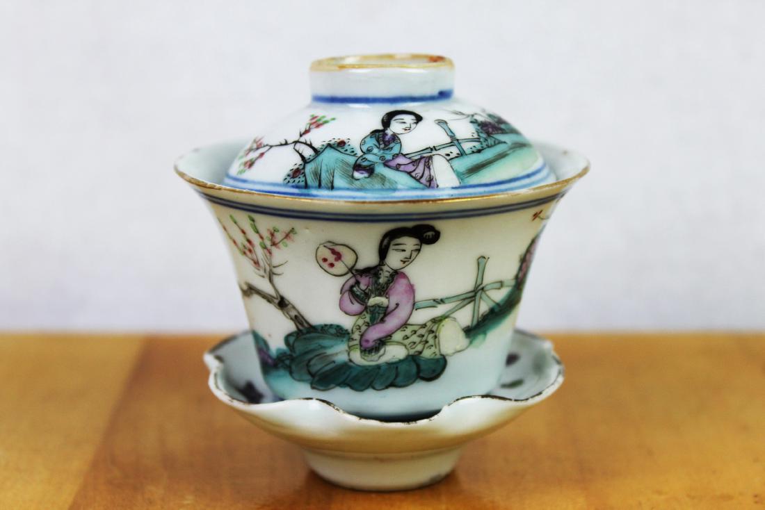 Antique Chinese Porcelain Tea Cup 1900s (1 of 10)