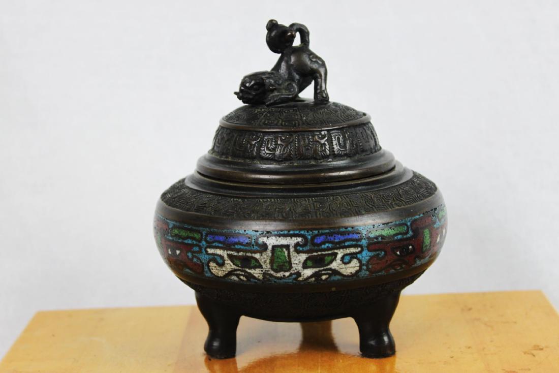 Antique Chinese Bronze Censor (1 of 10)