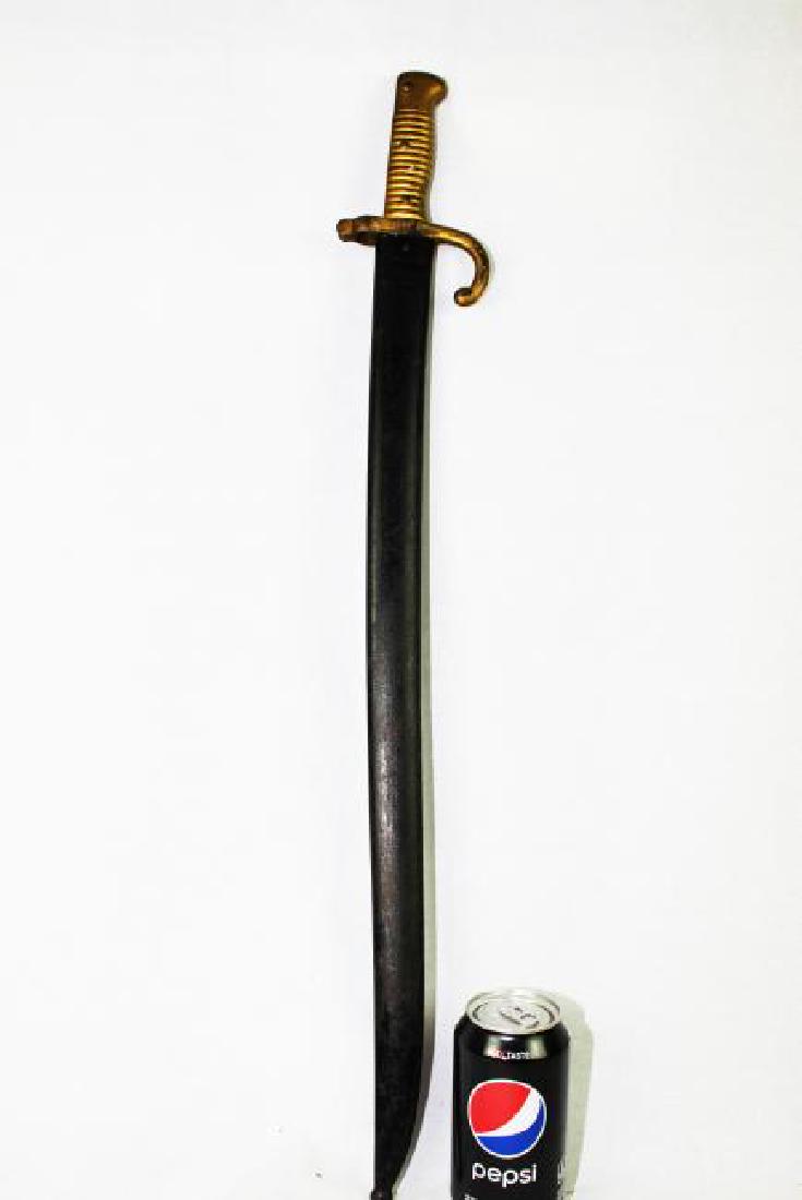 Antique French Saber Bayonet 19th Century (1 of 10)