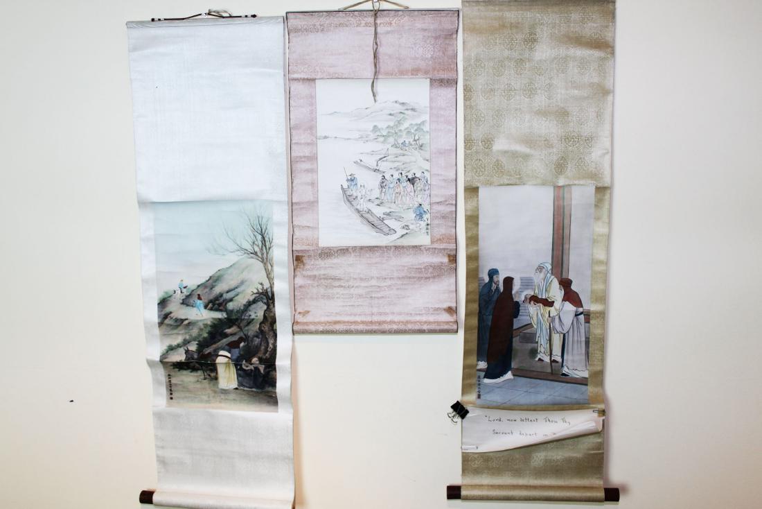 Three Chinese Paintings (1 of 10)