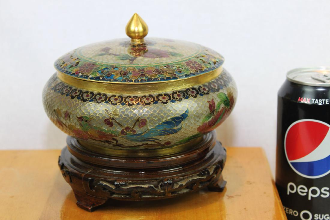 Chinese Cloisonne Jar (1 of 9)