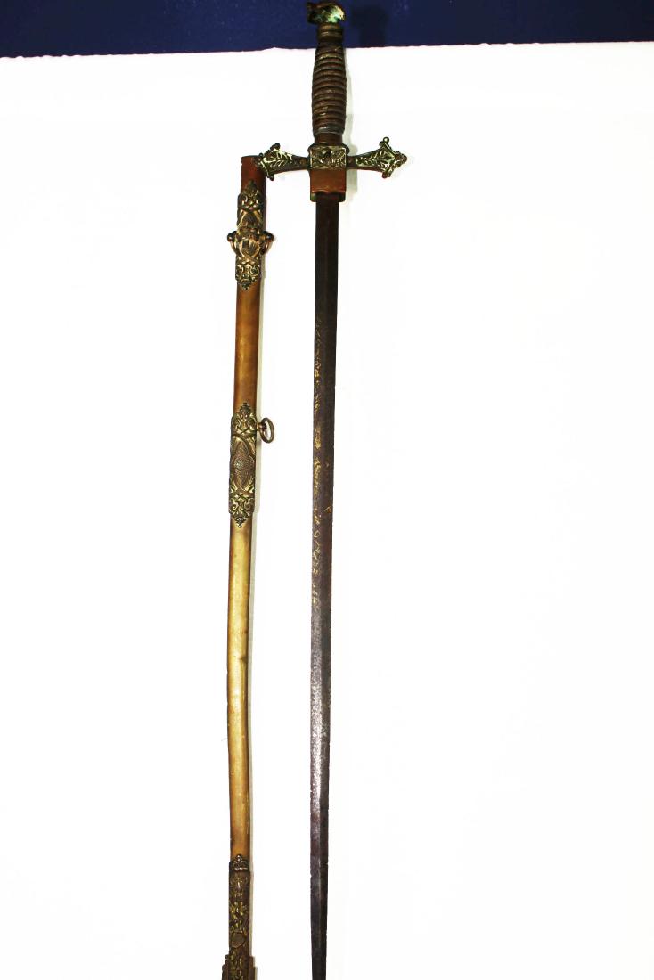 Antique Bronze Sword from WWII (1 of 15)