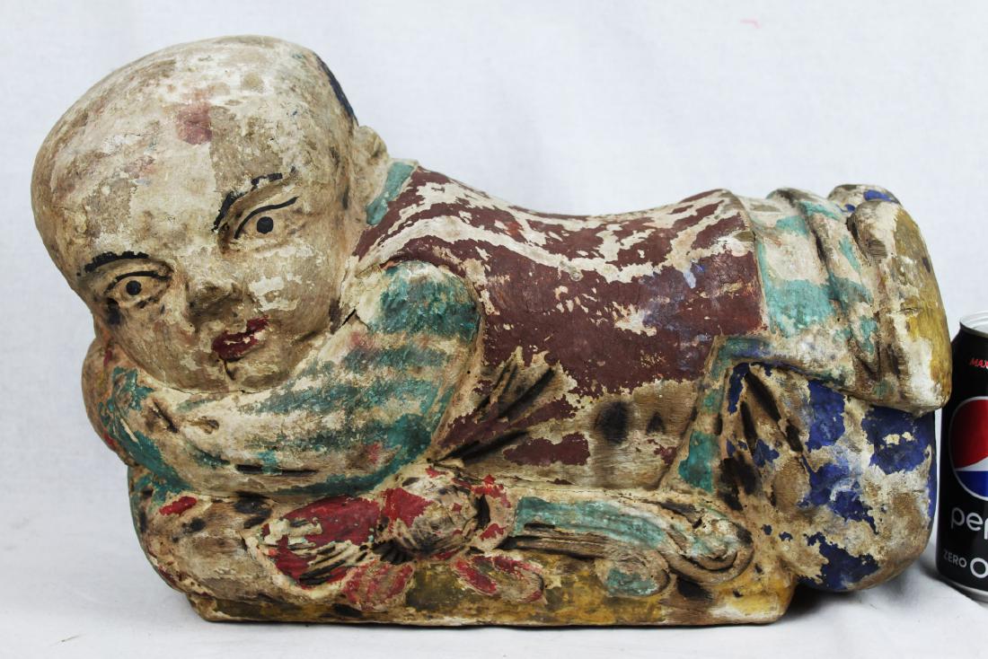 Antique Chinese Wood Pillow from 1800s (1 of 14)