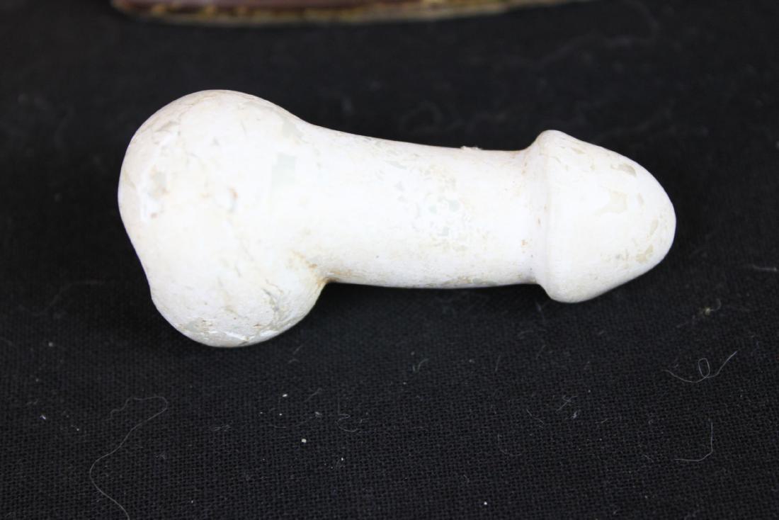 Antique Hand Carved Stone Dildo Shape (1 of 7)