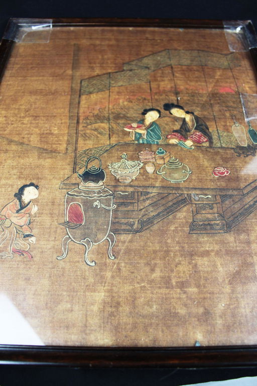 Antique Chinese Painting On Silk Sep 28 2019 Taotao Shop Llc