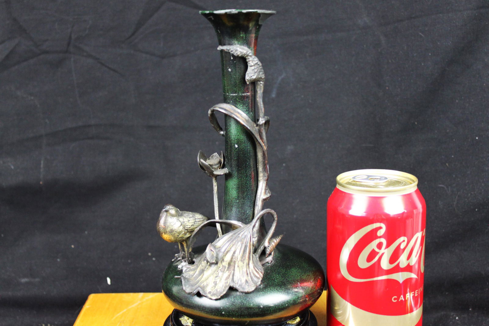 Antique Chinese Metal Vase Sep 28 2019 Taotao Shop Llc In De