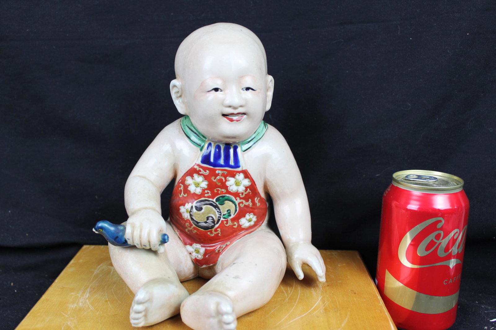 Antique Chinese Porcelain Figure: 6.5''x8''x6''