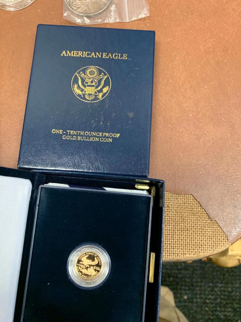 2002 ONE-TENTH OUNCE, FIVE DOLLAR GOLD COIN (1 of 4)