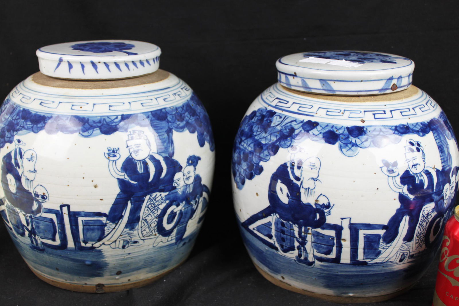 A Pair Chinese Porcelain Jars (1 of 19)