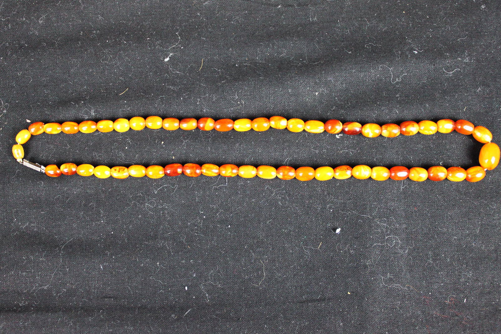 Antique Chinese Amber Necklace (1 of 3)