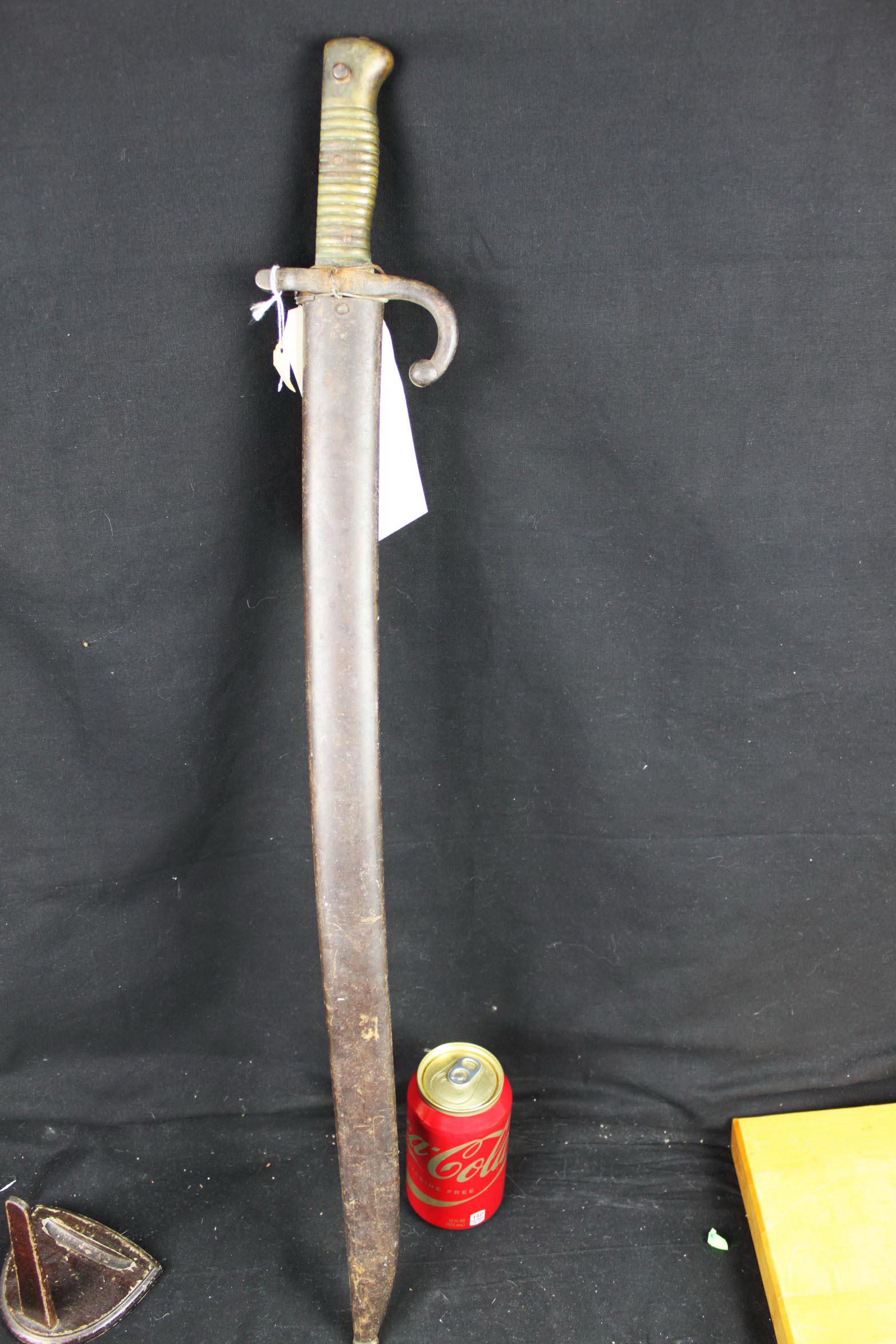 Butcher Bayonet around 1800s: 28.5''x4''