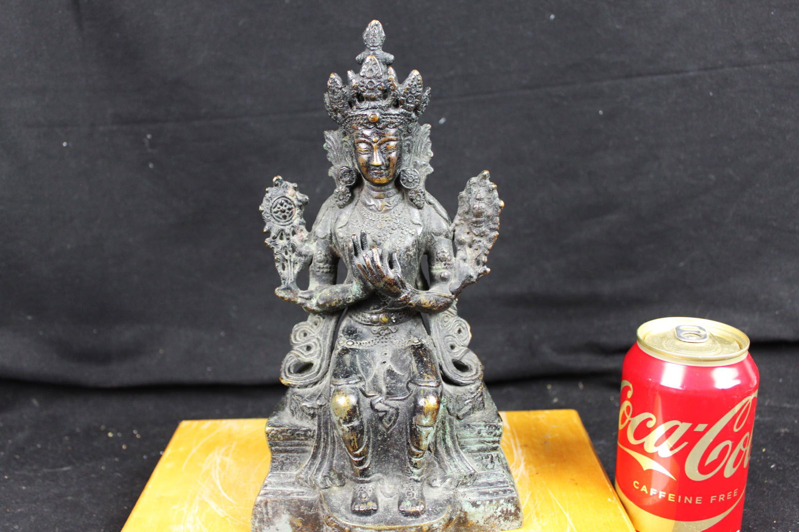 Antique Chinese Bronze Buddha Statue (1 of 8)