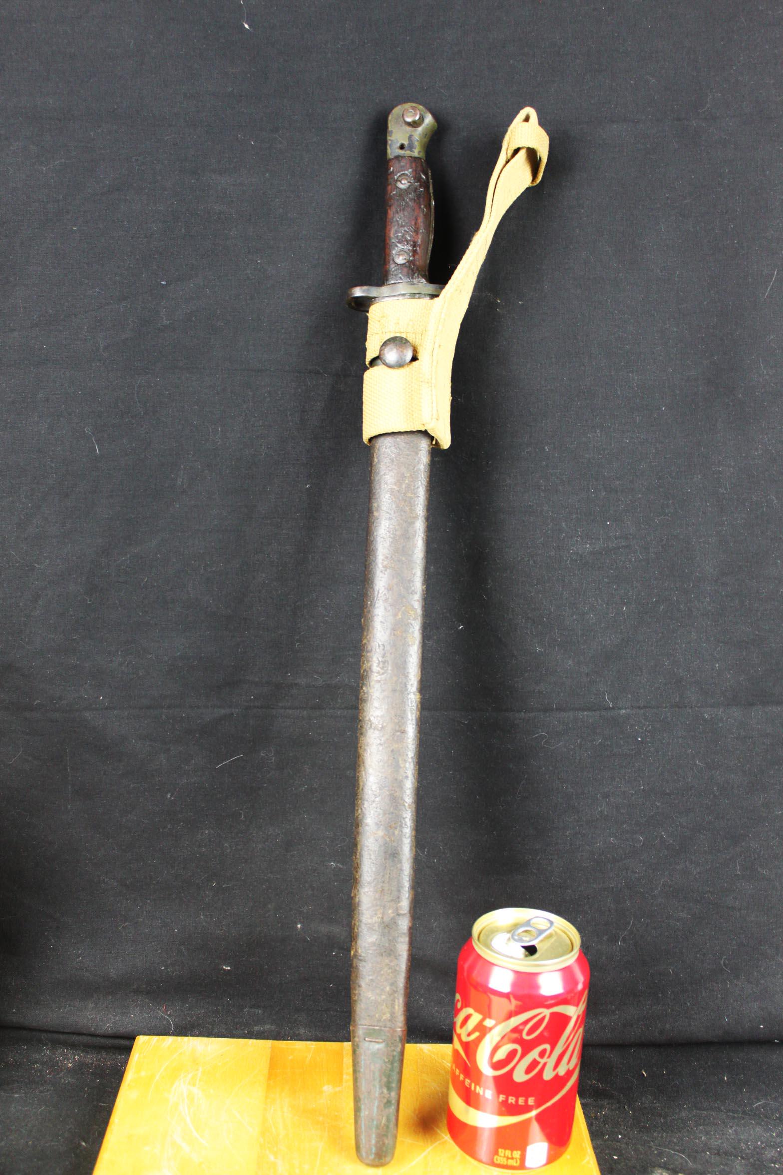 Antique bayonet: 23''x3''