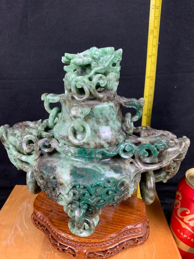 Hand Carved Jade Censor Burner (1 of 18)
