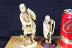 Antique Hand Carved Figures