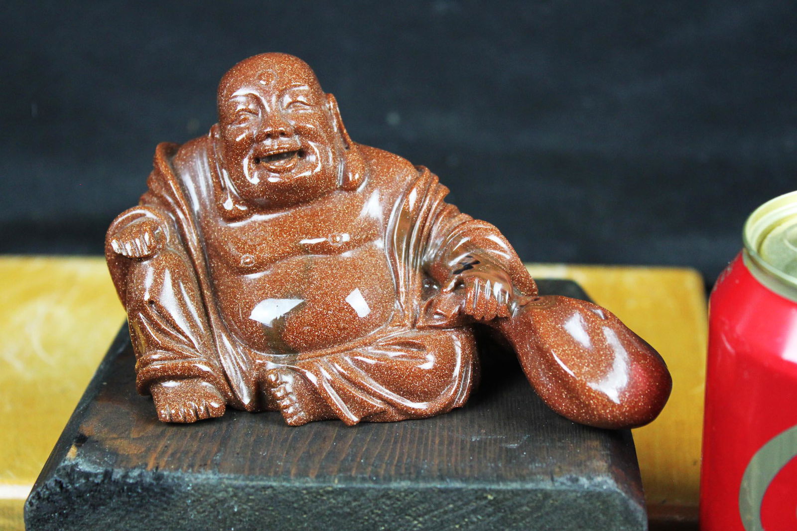 Hand Carved Stone Buddha Statue (1 of 8)