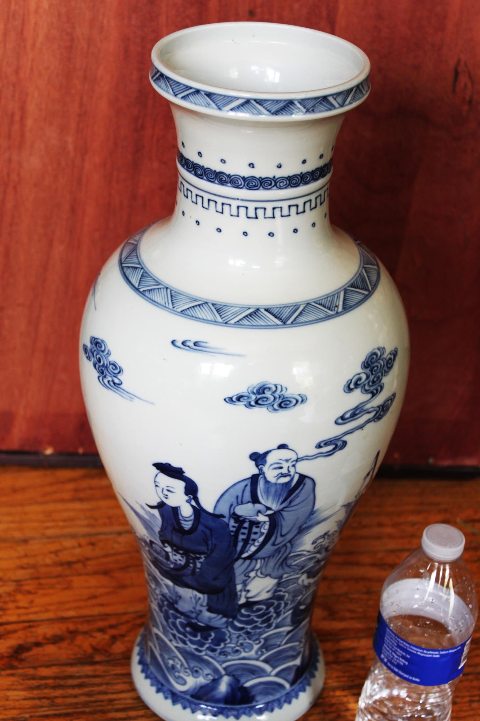 Chinese Porcelain Vase: 19.5''x8''