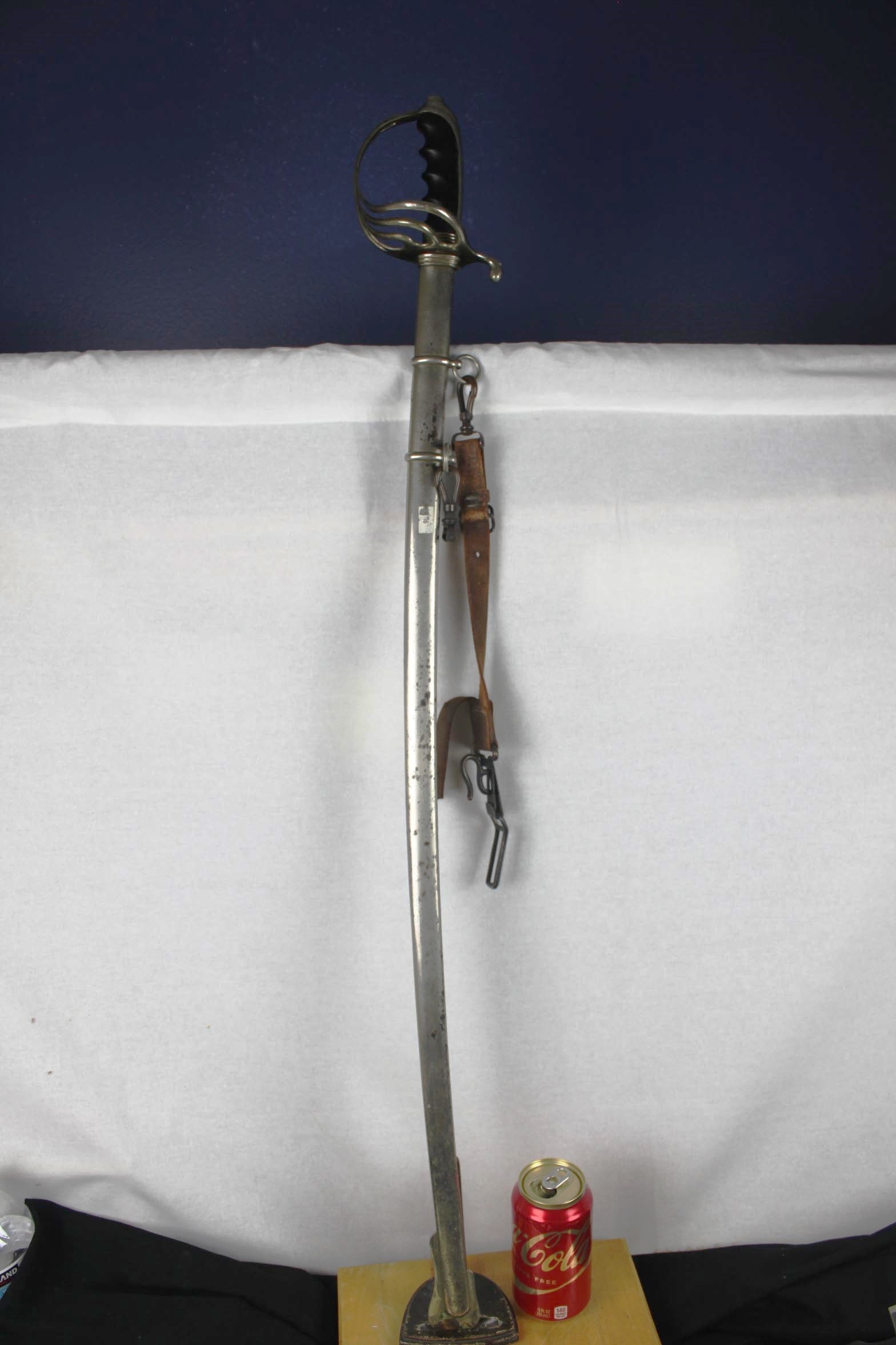 American Army WWI E Pluribus Unum Germany Engraved Sword Saber & sheath (1 of 19)