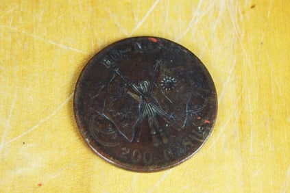 Circulated Copper 1928 Year Chinese Empire Coins