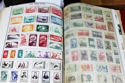 Variety Stamps 1951-1954 (70 total)