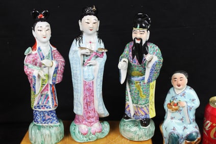 Antique Chinese Porcelain Figures