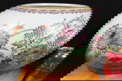 Antique Chinese Porcelain Fish Tank