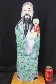 Chinese Porcelain Statue