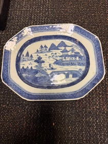 Chinese Blue&White porcelain plate