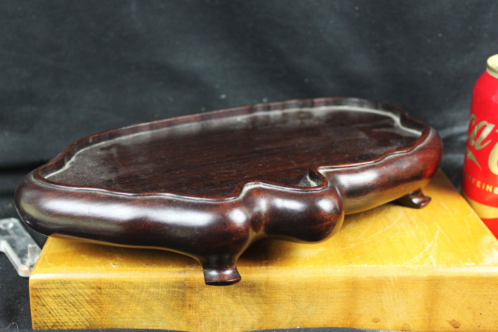 Antique Chinese Rosewood Display Stand (1 of 4)